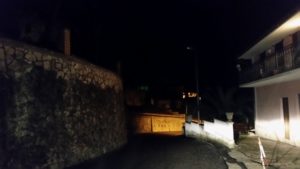 Lampioni spenti alle Selve